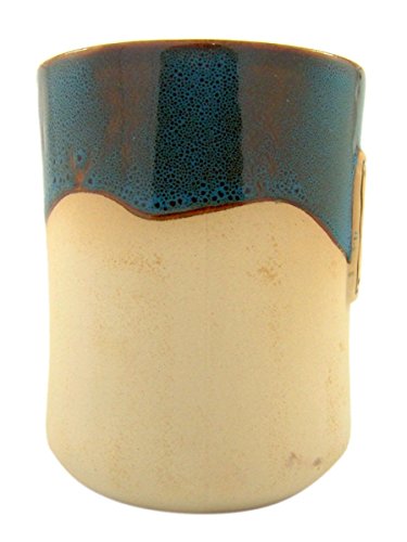 Beach Days Sea Shells Tall Ceramic Pottery Style Coffee Mug, 16 oz - Image 2