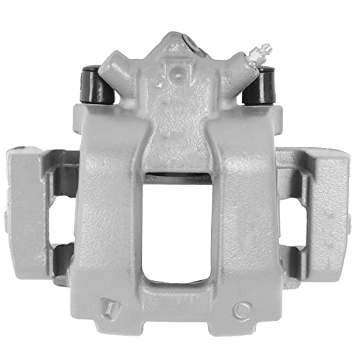 Image of Detroit Axle - Front Disc Brake Caliper w /Bracket Ceramic Brake Pads Replacement for BMW 328i 330i 428i xDrive - 6pc Set