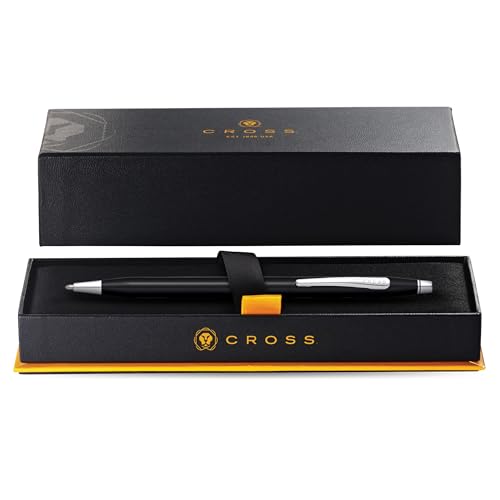 Image of Cross Classic Century Refillable Ballpoint Pen (Black PVD and Chrome, Ballpoint)