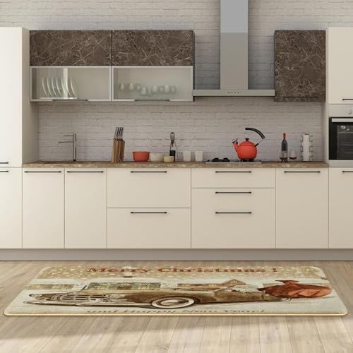 Tapis de cuisine absorbant et lavable avec envers antidérapant sécurisé
