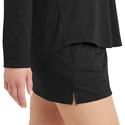 Hanes Originals Tri-Blend Long-Sleeve T-Shirt, Crewneck Tee for Women, Relaxed Fit, Plus Sizes4