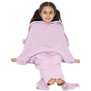 A2Z 4 Kids® Kinderdeken Zeemeermin Staart Zachte Fleece Dekens Super Extrasoft en Comfy Alle seizoenen Slaapzak…