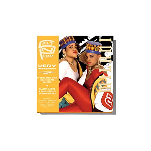 Salt-N-Pepa Hot, Very Necessary Eyeshadow And Highlighter Palette - Eyeshadow Palette And Highlighter Makeup - 12 Colors Highly Pigmented Matte Shimmer Eye Shadow Makeup Palette Kit #TOP1