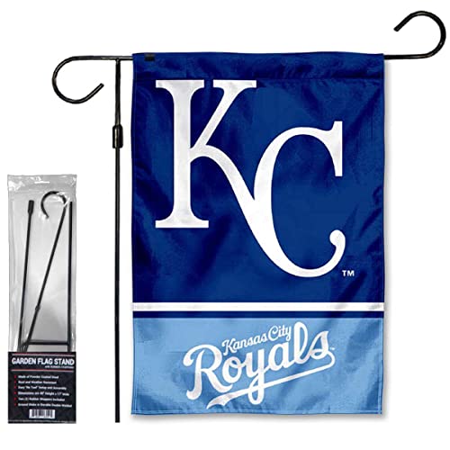 Drapeau de jardin Royals anti-vent avec support stable pour stopper les chutes de mât
