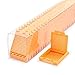 Slimsette Biopsy Processing/Embedding Cassettes, 1-Compartment, In Quickload Sleeve, Peach - 750/Ca