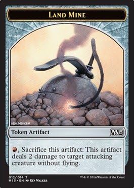 Magic The Gathering - Land Mine Token (012/014) - Magic 2015