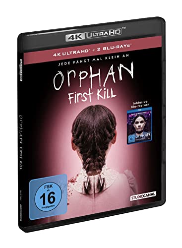 Orphan: First Kill – 4K Blu-ray (UHD + Blu-ray Disc + Das Waisenkind Blu-ray)