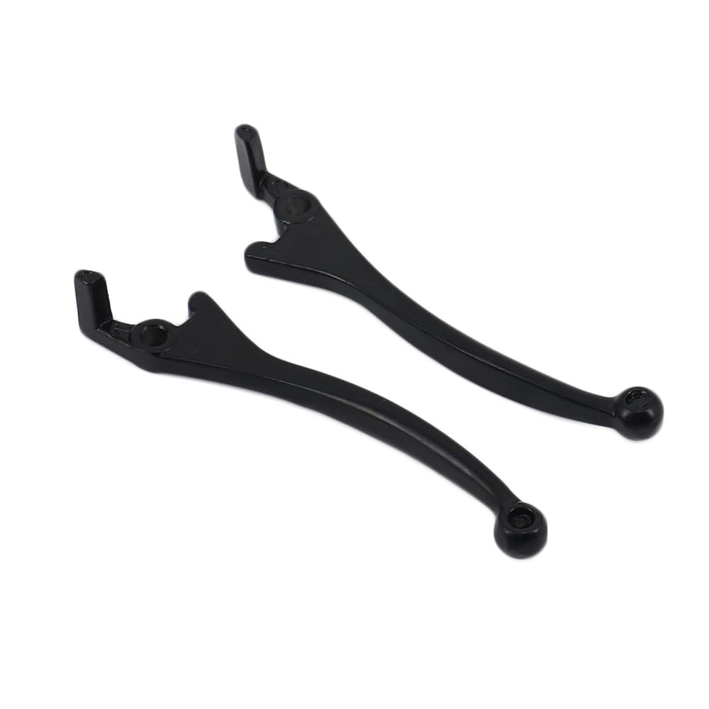 Poignées de Frein Gauche et Droite Levier de Frein à Disque poignée de Frein à Huile for Citycoco Scooter électrique pièces d'accessoires modifiés (Color : 1 Set Black)