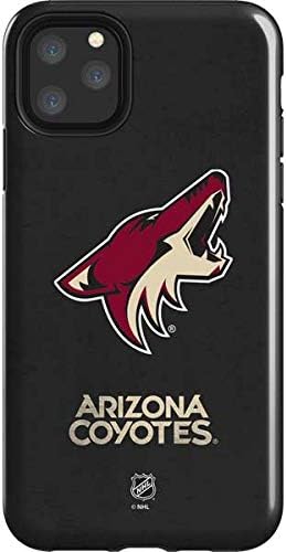 Skinit Impact Phone Case Compatible with iPhone 11 Pro Max - Officially Licensed NHL Arizona Coyotes Distressed Design