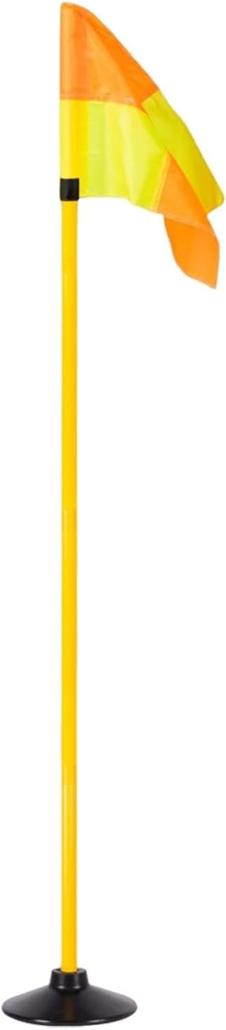 Soccer Corner Flag Warning Rod Football Agility Training Pole for Outdoor Grass Fields