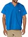 Cherokee Men's Ww V-Neck Scrub Top, Royal, Medium