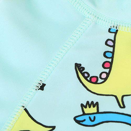 Image of XFGIRLS Toddler Boys' 2-Piece Short Sleeve Swimsuit Trunk and Rashguard