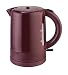Produktbild Efbe-Schott Kunststoffwasserkocher, 1 l Fassungsvermögen, 2200 W, Weinrot, SC WK 1080 WR