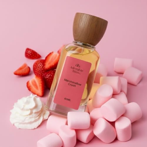 Image of Marshmallow Crush Eau De Parfum | Sweet Gourmand Fragrance for Women | Long Lasting Perfume with Marshmallow, Creamy Vanilla & Sugar Notes (60ml)