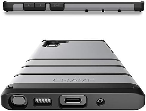 Crave Note 10 Case, Strong Guard Protection Series Case for Samsung Galaxy Note 10 - Slate - Image 7