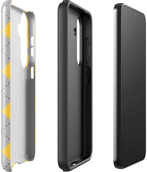 Skinit Impact Phone Case Compatible with Galaxy S24 Plus - Officially Licensed Wizarding World Harry Potter Hufflepuff Crest Design