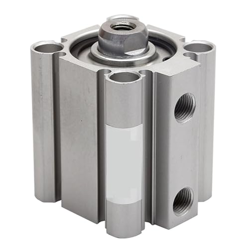 Cilindro neumático compacto CDQ2B50 con vástago de rosca hembra interna 6