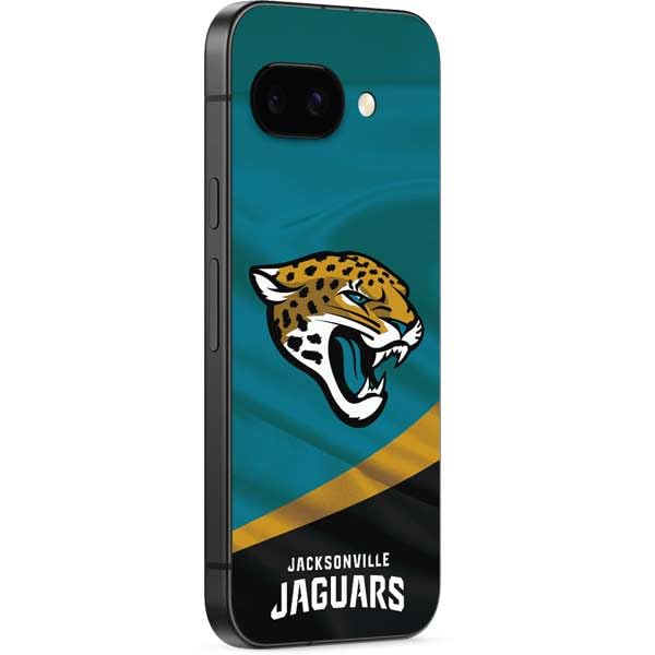Skinit Decal Phone Skin Compatible with Google Pixel 9a - Officially Licensed NFL Jacksonville Jaguars Design