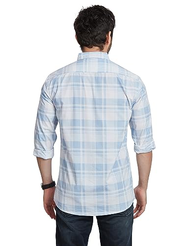Image of BE ACTIVE Cotton Casual Checks Shirts for Men|| Casual Shirts for Men|| Mens Casual Shirts Full Sleeve