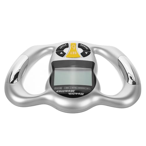HEMOTON Handheld Body Fat Monitor Digital Fat Loss Device with Bmi Analysis Precise Body Composition Measurement Tool for Fitness and Health Monitoring