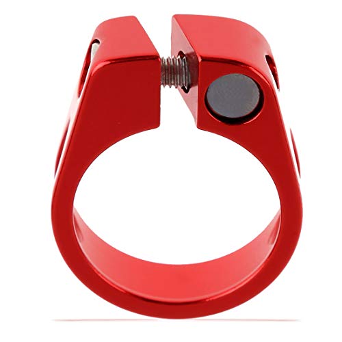 Saipe 31.8Mm Bike Seat Post Clamp Seatpost Collar Aluminium Alloy Seatpost Clamp For 27.2 Bicycle Seat Post Mtb Bike Road Bike Casual Bike #TOP5