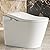 One Piece Elongated Smart Toilet Bidet with Auto Open & Close, Auto Flush, Foot Sensor Flush, LED Temperature Display, Heated Seat and Integrated Multi Function Remote Control