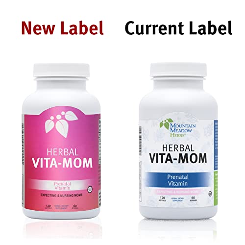 Mountain Meadow Herbs Herbal Vita-Mom - Prenatal Vitamins In Soft Gel Capsules (120 Ct.) #TOP1