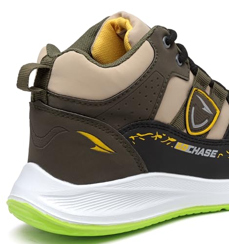 Image of ASIAN Kids ADVENTURE-01 Stylish Casual High Top Sneaker and Trendy Shoes with Laces for Boys