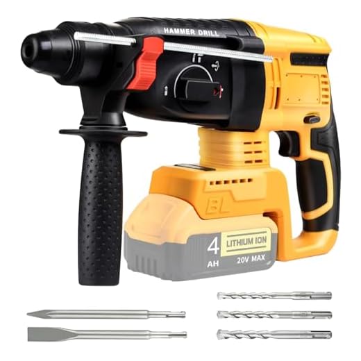 LIROPAU Cordless Hammer Drill for DeWalt Batteries