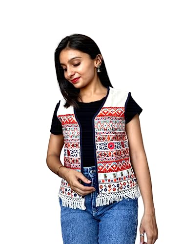 Image of Prijam Women's Embroiderd Ethnic CT RL 38 jacket or koti
