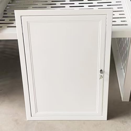 Trappe de toit verrouillable 56x76 cm avec panneau mural encastré pour gaines CVC - 8