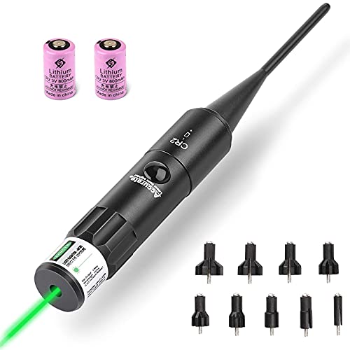 Midten Bore Sight Kit Green Laser Sight Boresighter With Big Button Switch For 0.177 To 0.50 Caliber | 223 5.56Mm Rem Gauge Red Dot Boresighter #TOP1
