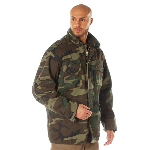 Image of Rothco Vintage Field Jacket | Men's Rugged All-Season Classic Style Outdoor Coat, Cold Weather Protection