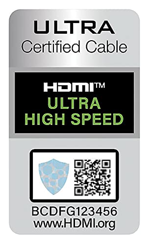 Pro Signal Ultra High Speed 8K Certified 60Hz HDMI Lead, Gold Plated, 3m, Black - Image 2