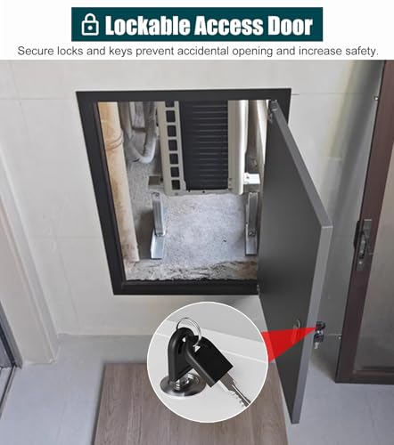 Puerta de acceso de aluminio para un hogar ordenado y con estilo 4
