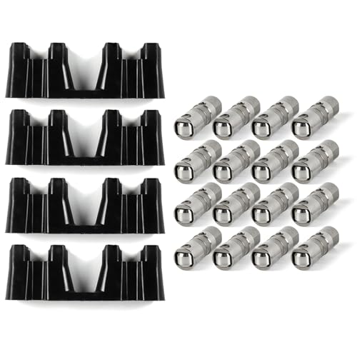 image for DAYSYORE 16pcs Hydraulic Roller Lifters & 4pcs Guide Trays Fits for GM