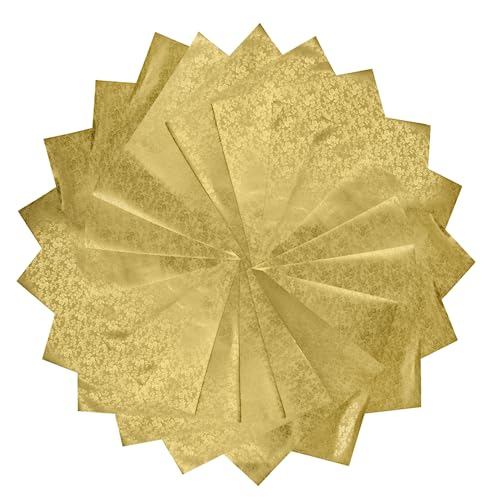 Papier cartonné doré nacré 125g/m² : fini les déchirures en origami