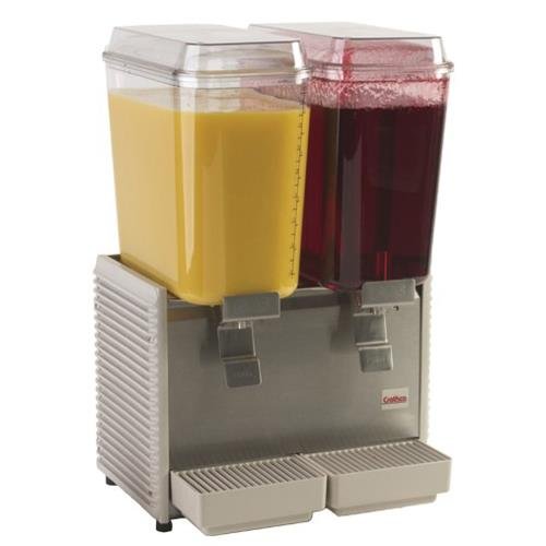 Crathco D25-4 2-Bowl Refrigerated Beverage Dispenser