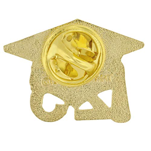 Image of PinMart Class Graduation Cap School Student Enamel Lapel Pin