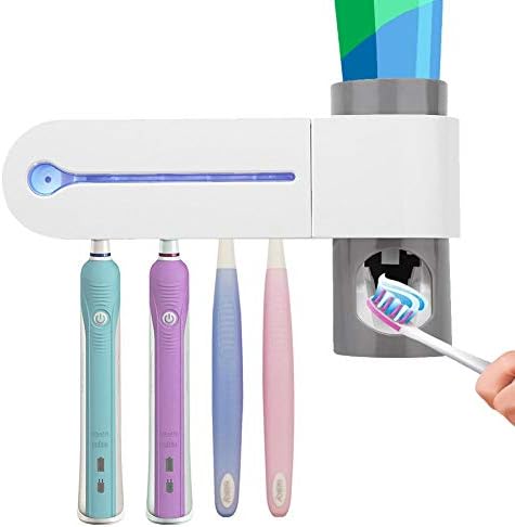 Stérilisateur De Brosse à Dents UV, Support Mural Pour Brosse à Dents