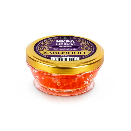 Rotlachskaviar 100 g, Lachskaviar, Roter Kaviar икра нерки caviar roter Lachs Glas (100, Gramm)