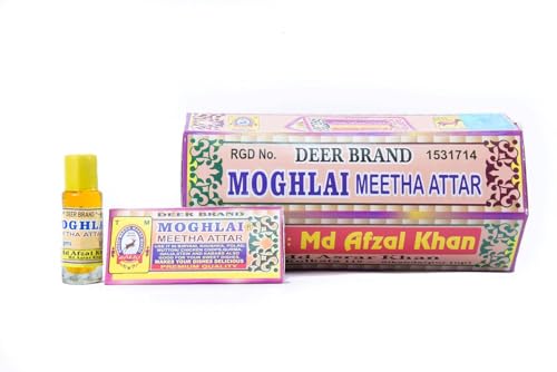 DEER BRAND Royal Mughlai Meetha (Mitha) Sweet Attar Biryani Essence 50g (25Pack of 2)(MFG By MOHD. Afzal & Asrar Khan Kolkata) Biryani Essence Cooking Biriyani, Pulao, Rice & Sweet Dishes, Mutton-Chicken, Chops, Korma, Khsuka, Stew,Kabab