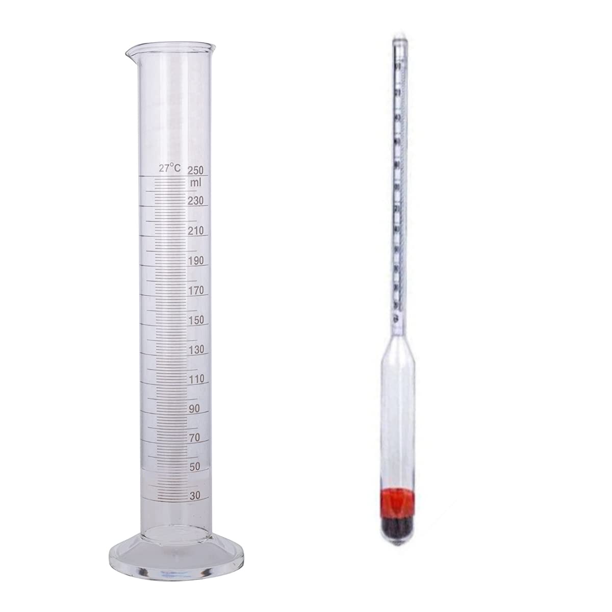 Buy Japsin Specific Gravity/Baume Hydrometer Range 0020 With 250 ML