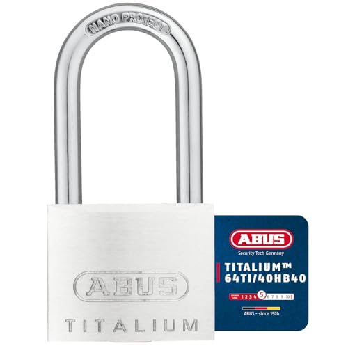ABUS Titalium 64TI/40HB40 candado con grillete alto - cerradura d...