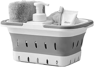 26 Shower Storage Ideas For A Clean And Minimal Bathroom 133 Portable Shower Caddy Tote, Plastic Storage Collapsible Caddy Basket wit...