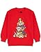 Paw Patrol Jumper Noël Garçons Garçons Enfants Rouge Jumeur de Noël Pull 4-5 Ans
