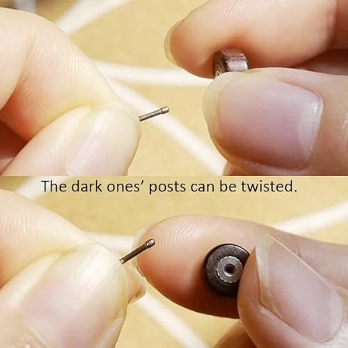 3 Pairs Natural Wooden Earrings Studs, Ball Studs, Flat Round, C-Shaped Huggie Hoop Earrings For Women Men Unisex Geometric Lightweight Light & Dark Color Wood Jewelry Gifts #TOP6