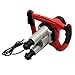 Handheld Concrete Mixer, 2800w Dual-Head Cement Stirrer 110v Industrial Mud Mixer Cement Mixing Machine with 6-Speed Heavy Duty Paint Mixer Drilling Rig Mortar Grout Stirring Tool with Rod