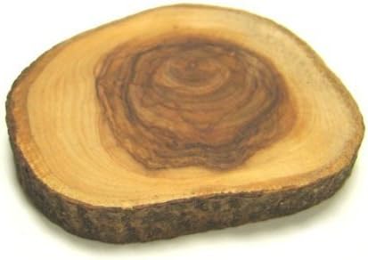 Sci Scandicrafts Olive Wood Coaster - 4 Inch