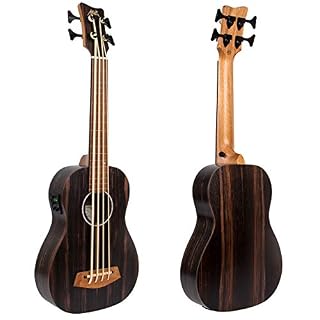 Aklot Ukulélé Basse Electrique 30 pouces Blackwood africain U-Basse Professional Aquila EADG avec bandoulière pour… - Les Beatles, Paul McCartney, John Lennon, RIngo Starr, George Harrison Aklot Ukulélé Basse Electrique 30 pouces Blackwood africain U-Basse Professional Aquila EADG avec bandoulière pour… – Image 2